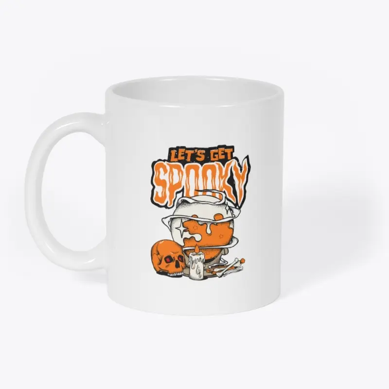 Lets Get Spooky Halloween Tshirt